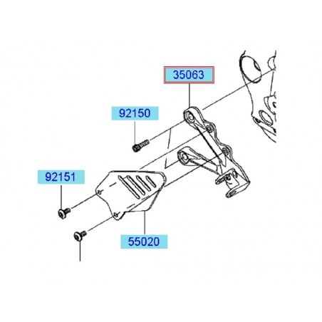 STAY FR LH F.S.BLACK