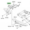 Garde-boue arrière Kawasaki Z1000 (2010 et +)