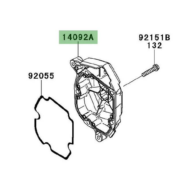 Carter d'allumage Kawasaki Z1000 (2010-2013) | Réf. 140920175