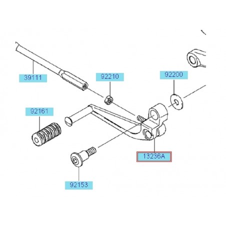LEVER-COMP CHANGE PEDAL