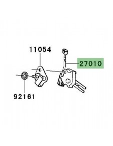 Contacteur de béquille latérale Kawasaki 270100112 | Moto Shop 35