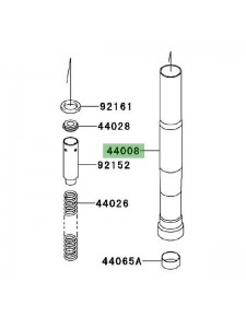 Fourreau de fourche Kawasaki Z1000 (2010-2013) | Réf. 440080048499