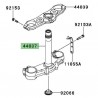 Té de fourche inférieur Kawasaki Z1000 (2010-2013)