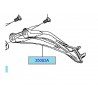 PLATINE REPOSE PIED AR. D. ZX6R 350630145W9