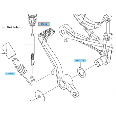LEVER-COMP BRAKE PED