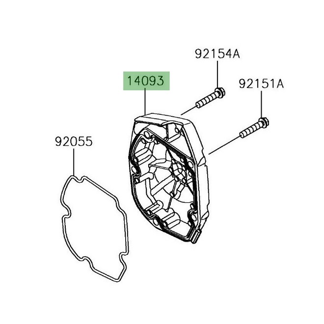 Carter d'allumage Kawasaki Z900RS (2018-2021) | Réf. 140930624