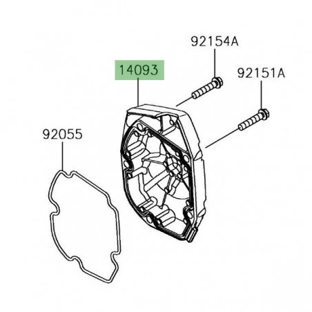 Carter d'allumage Kawasaki Z900RS (2018-2021) | Réf. 140930624
