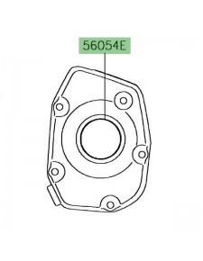 Autocollant "DOHC" carter d'allumage Kawasaki Z900RS (2018-2021) | Réf. 560542380