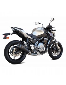 Ligne complète IXRace M9 Black Kawasaki Z650/Ninja 650 (2017-) | Réf. WK7653B