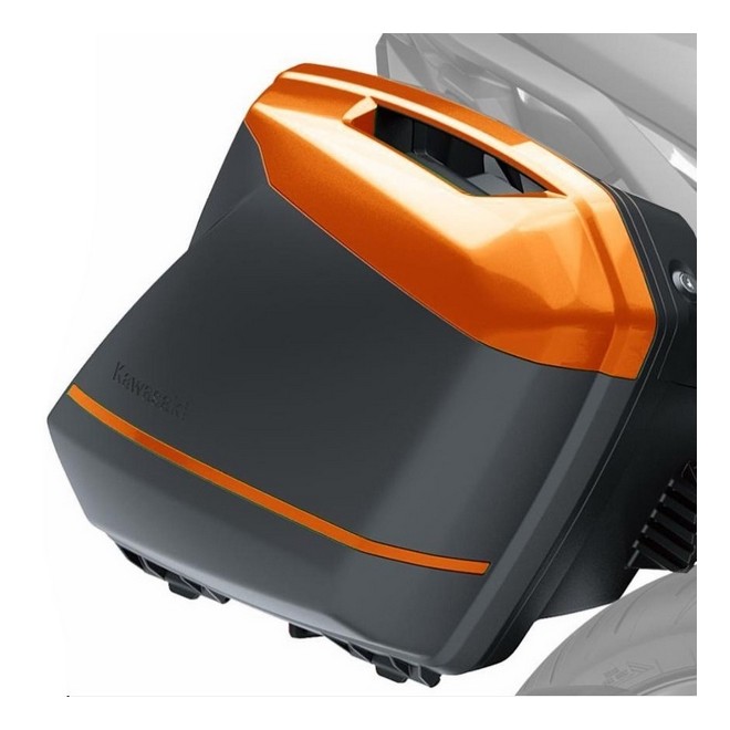 Couvercles valises latérales Orange Candy Steel Furnace (62J) Kawasaki Versys 1000 (2019) | Réf. 99994042262J