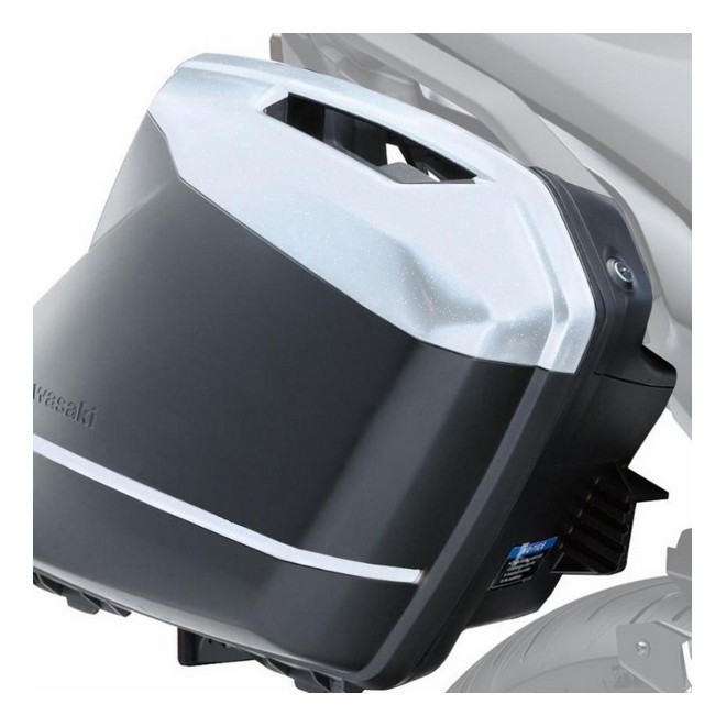 Liserés valises latérales Blancs Pearl Stardust (25Y) Kawasaki Versys 1000 (2019-2020) | Réf. 99994042325Y