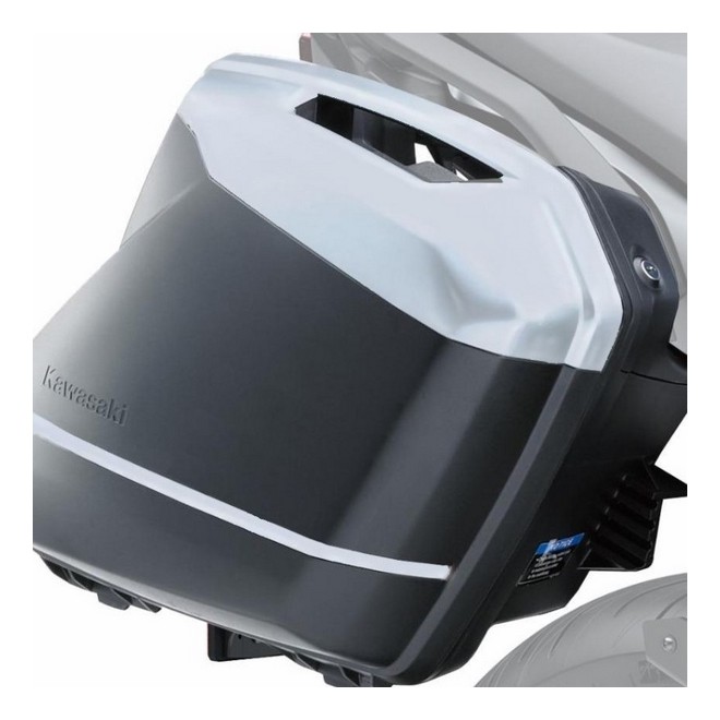 Liserés valises latérales Blanc Pear Falt Stardust (40X) Kawasaki Versys 1000 (2019) | Réf. 99994042340XA