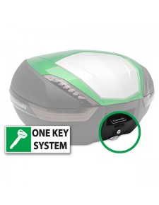 Système serrure clé unique "Type B" top-case Kawasaki | Réf. 999940528