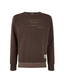 Sweat-Shirt marron homme Kawasaki DOHC (S à 3XL) | Moto Shop 35