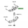 Té de fourche supérieur Kawasaki Z750 (2007-2012)