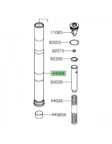 Fourreau de fourche Kawasaki Z900RS (2018-2021) | Réf. 440080085499