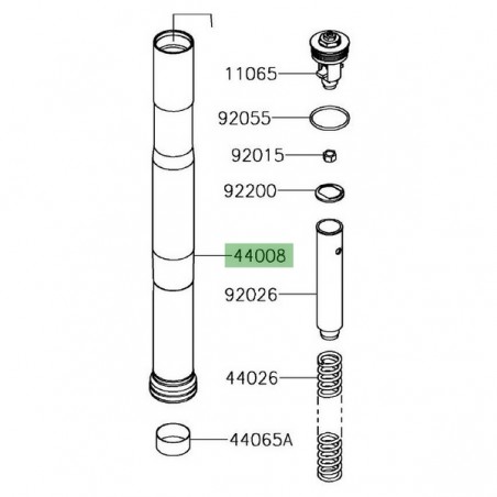 Fourreau de fourche Kawasaki Z900RS (2018-2021) | Réf. 440080085499