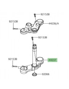 Té de fourche inférieur Kawasaki Z900RS (2018-2021)