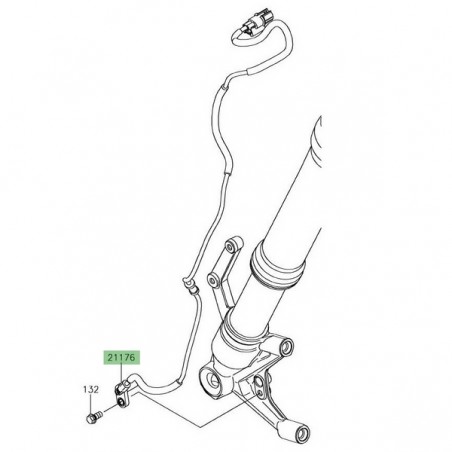Câble ABS avant Kawasaki Z900RS (2018-2021) | Réf. 211760848