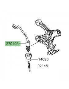 Contacteur de frein arrière Kawasaki Z900RS (2018-2021) | Réf. 270100867