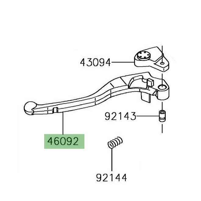 Leviers D'embrayage Et Frein Moto Pour Kawasaki Z900RS 2018-2020 - Aluminium CNC, Réglables, Avec Poignées