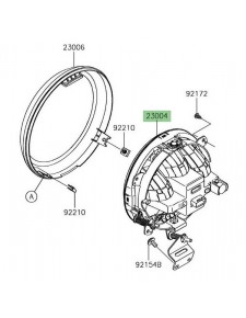 Optique avant à Leds Kawasaki Z900RS (2018-2021)