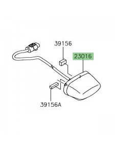 Éclairage de plaque à Leds Kawasaki Z900RS (2018-2021) | Moto Shop 35