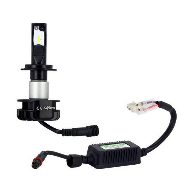 Ampoule H7 à Leds + Ballast (16W/2200 Lumens) | Moto Shop 35 Kawasaki