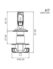 Dafy Moto - Ampoule H7 12V55W