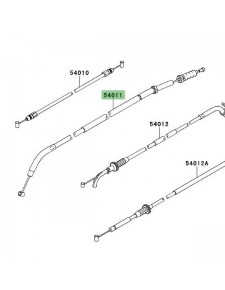 Câble d'embrayage Kawasaki Versys 1000 (2012-2014)