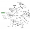 Garde-boue arrière Kawasaki Versys 1000 (2012-2018)