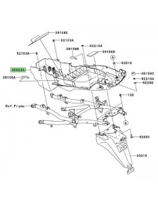 Passage de roue Kawasaki Versys 1000 (2012-2014)