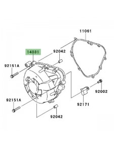 Carter d'alternateur Kawasaki Versys 1000 (2012-2014) | Réf. 140310557