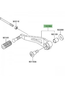 Sélecteur de vitesse Kawasaki Versys 1000 (2012-2018) | Réf. 132360731