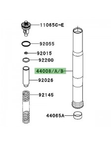 Fourreau de fourche Kawasaki Versys 1000 (2012-2014)