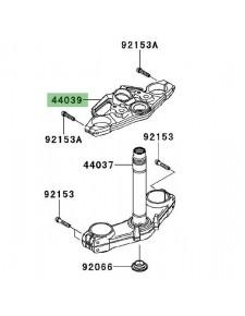 Té de fourche supérieur Kawasaki Versys 1000 (2012-2014) | Réf. 44032012618R