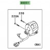 Commodo droit Kawasaki Versys 1000 (2012-2018)