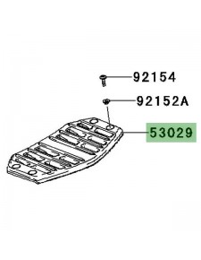 Platine porte-paquet Kawasaki 530290329 | Moto Shop 35