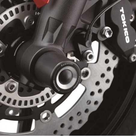 Roulettes de protection d'axe de roue avant Kawasaki Versys 1000 (2015-2018) | Réf. 999940488