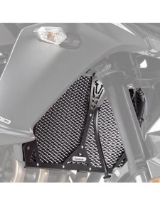 Grille de protection de radiateur argentée Kawasaki Versys 1000 (2015-2018) | Réf. 999940655