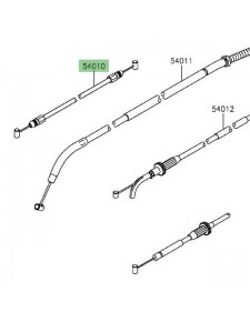 Câble fermeture de selle Kawasaki Versys 1000 (2015-2018)