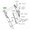Écope de radiateur peinte gauche Kawasaki Versys 1000 (2015-2018) | Moto Shop 35