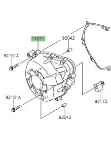 Carter d'alternateur Kawasaki Versys 1000 (2015-2024) | Réf. 140310596