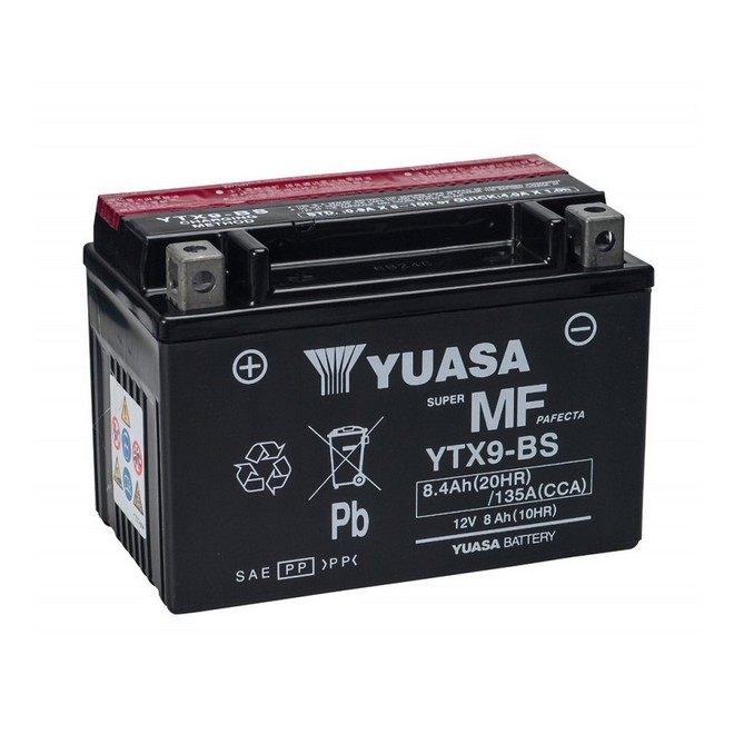 Batterie Yuasa YTX9-BS moto Kawasaki | Moto Shop 35