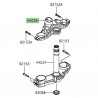 Té de fourche supérieur Kawasaki Versys 1000 (2015-2018)
