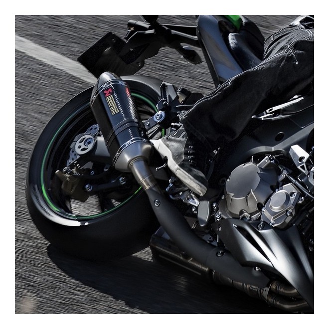 Paire de silencieux carbone Akrapovic Kawasaki Z1000 (2014-2020) | Réf. 258EXP0071