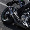Paire de silencieux carbone Akrapovic Kawasaki Z1000 (2014-2020) | Réf. 258EXP0071