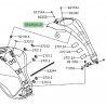 Carénage central de réservoir Kawasaki Z1000 (2014 et +)