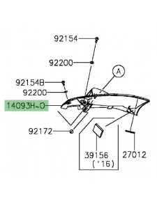 Housse de protection extérieur Kawasaki Z (taille M)