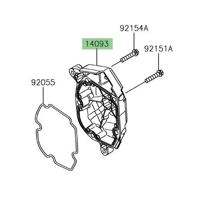 Carter d'allumage Kawasaki Z1000 (2014-2015) | Réf. 140920819